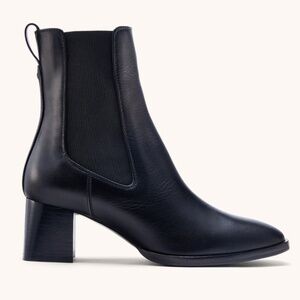 Inez Caro: Black Calf Boot, Size 9